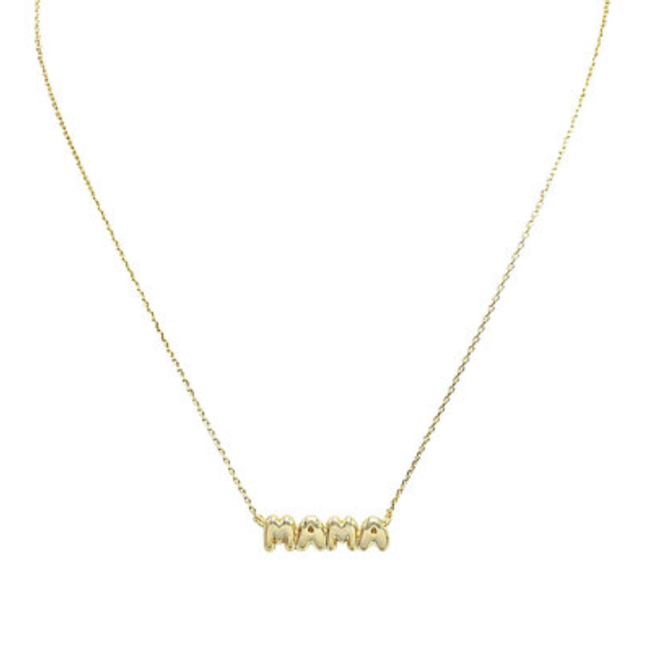 Bubble MAMA Peadant Necklace