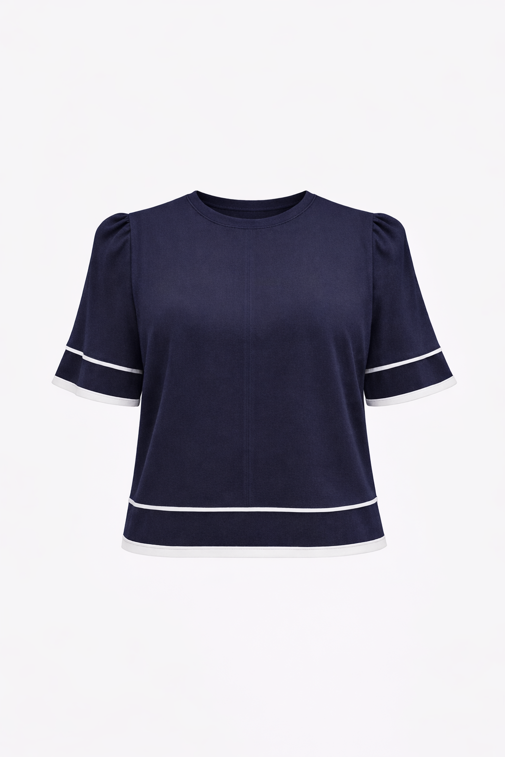 Colette Contrast Trim Blouse
