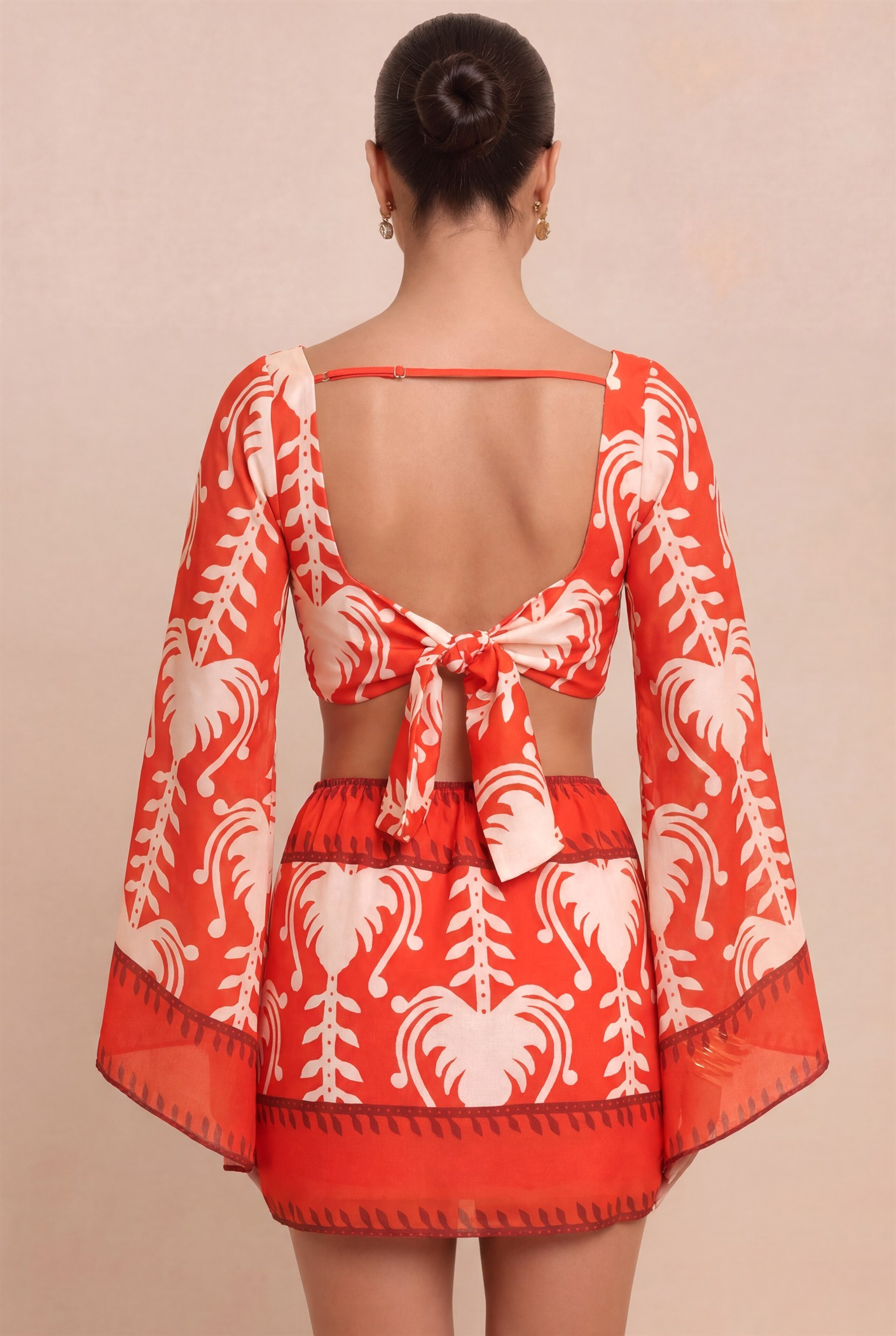Dalphine Palm Dolman Sleeve Dress – The Swank Company