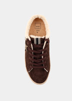 Pippa Studded Shearling Mule Sneaker