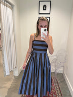Palmstead Stripe Midi Dress