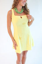 Caylee Cutout Floral Mini Dress