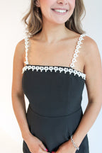 Dixie Beaded Trim Mini Dress