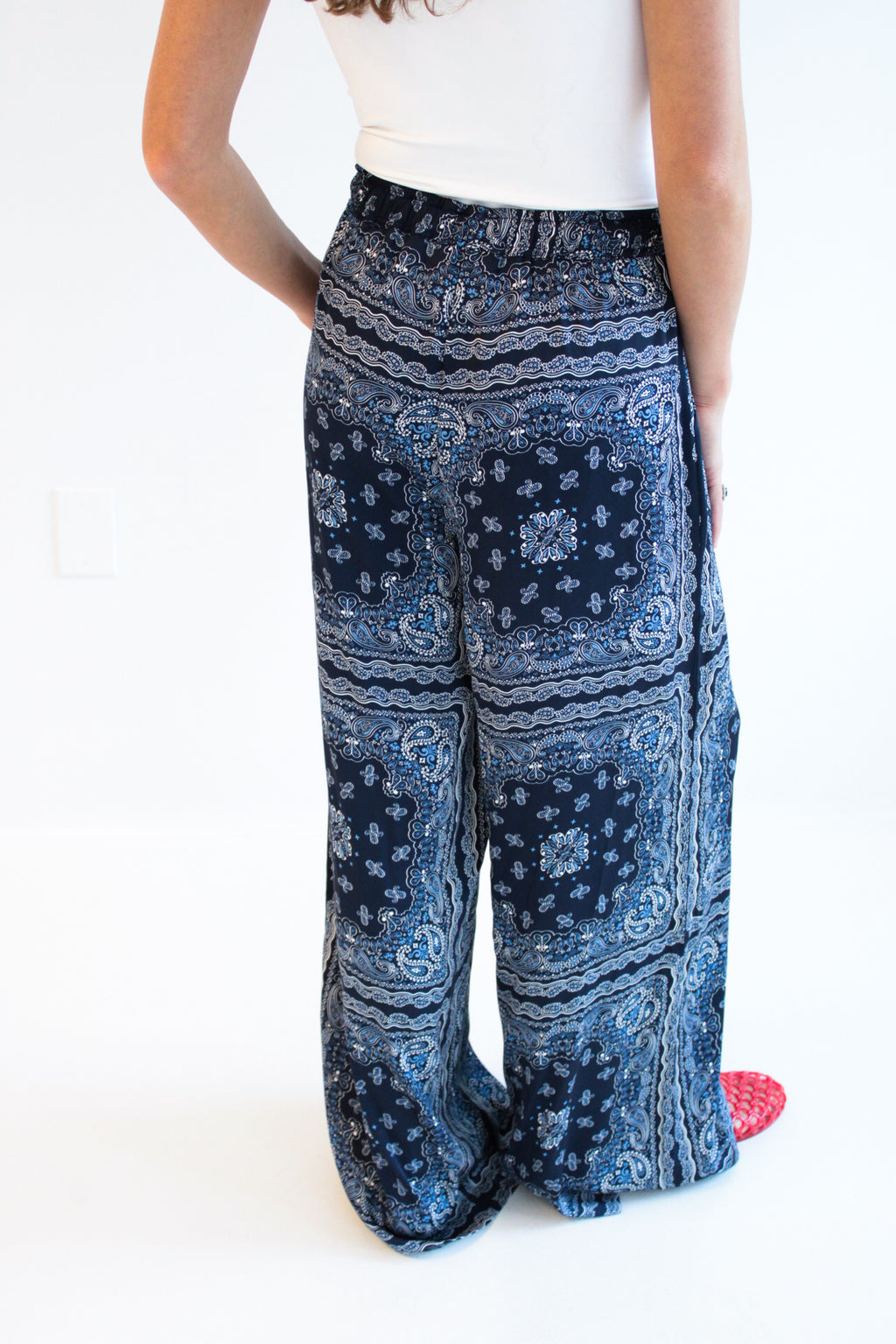 Emma Bandana Drawstring Lounge Pants