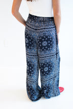 Emma Bandana Drawstring Lounge Pants