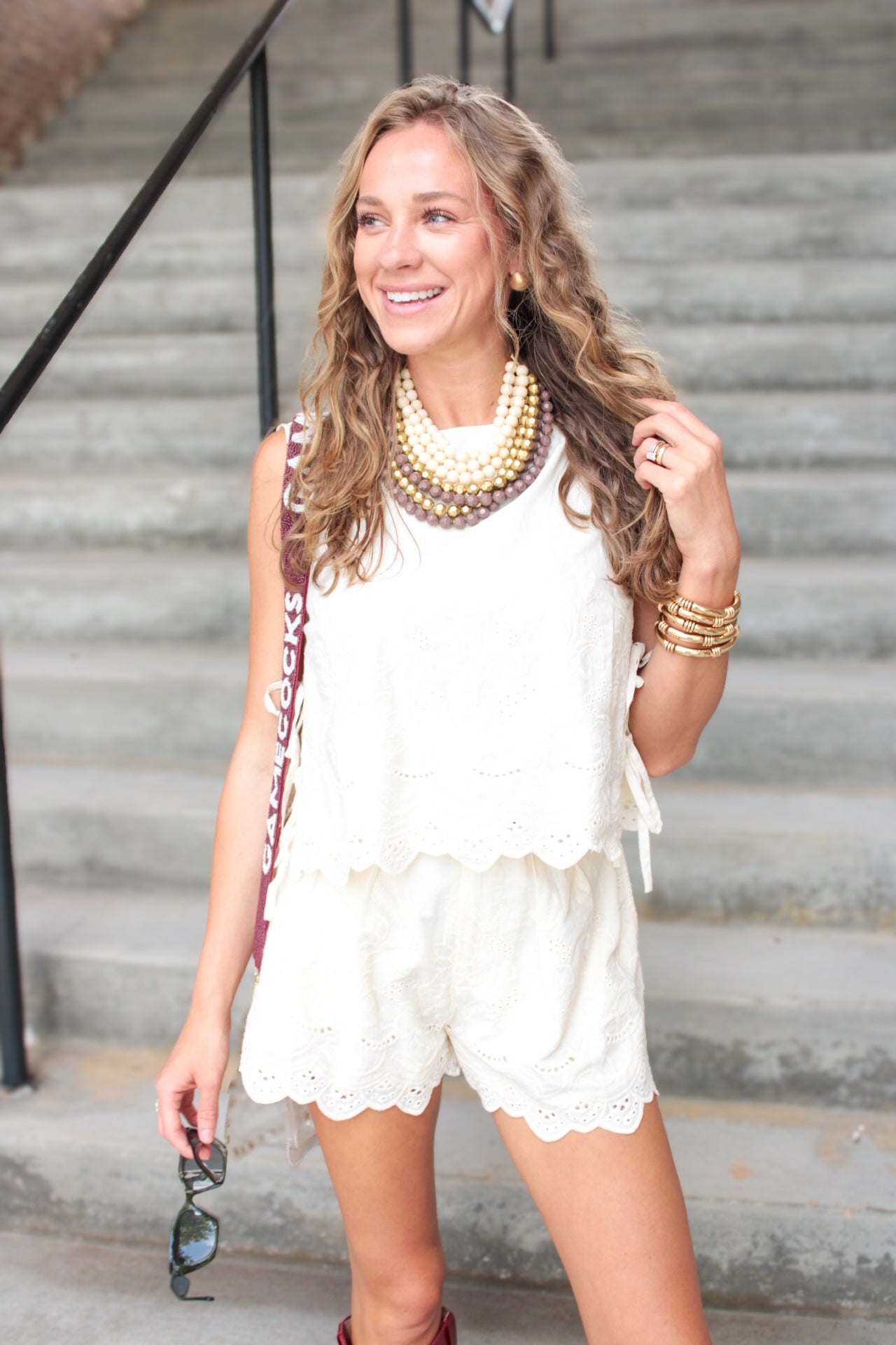 Cambria Embroidered Set