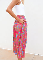 Farah Floral Midi Skirt