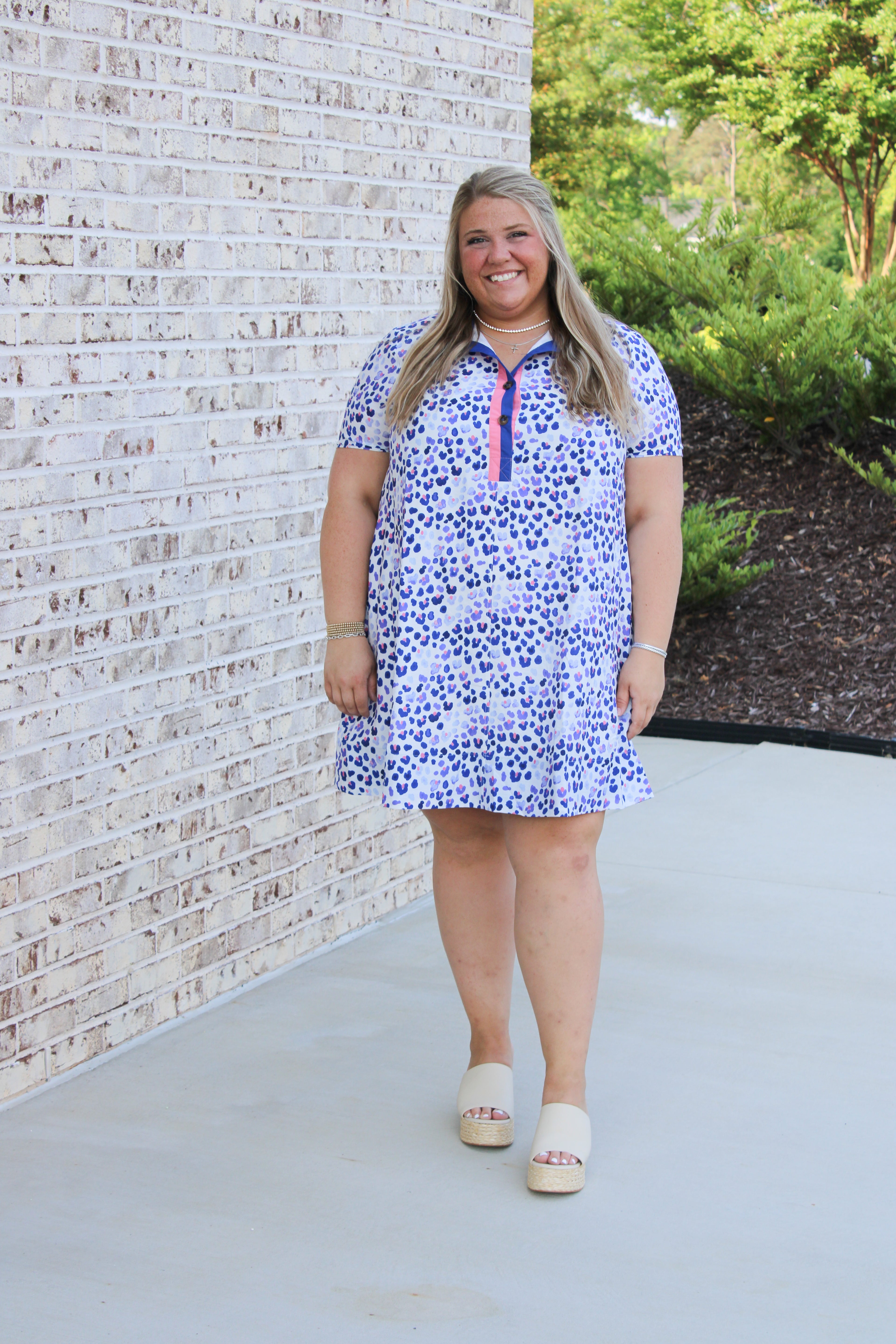 The Bright Breeze Swing Dress