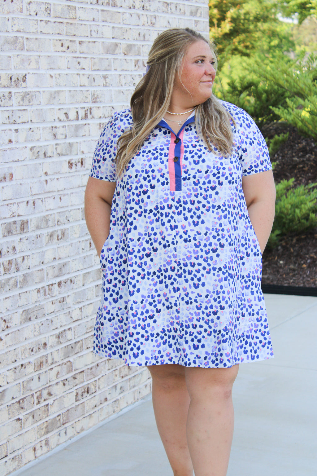 The Bright Breeze Swing Dress