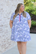The Bright Breeze Swing Dress