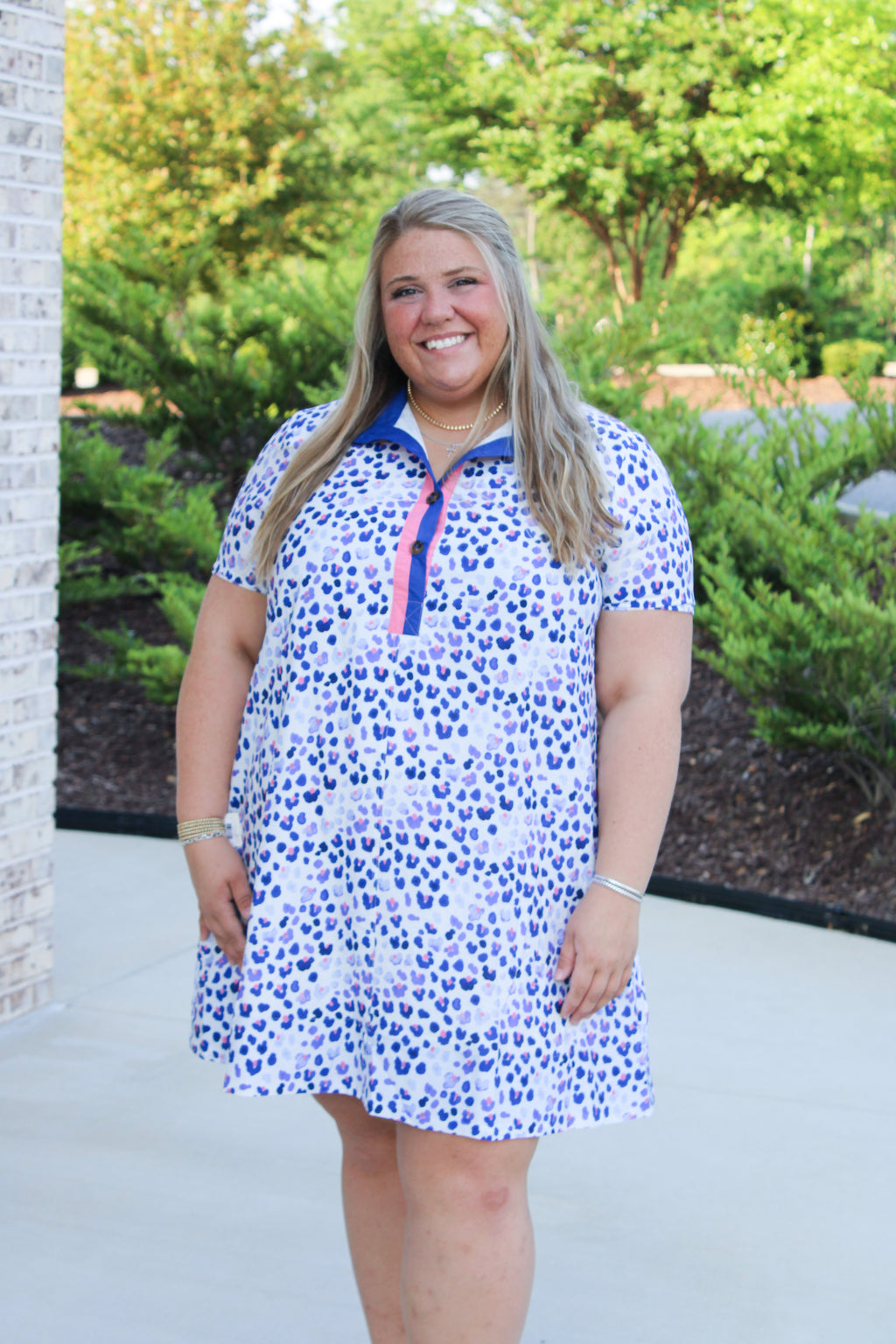 The Bright Breeze Swing Dress