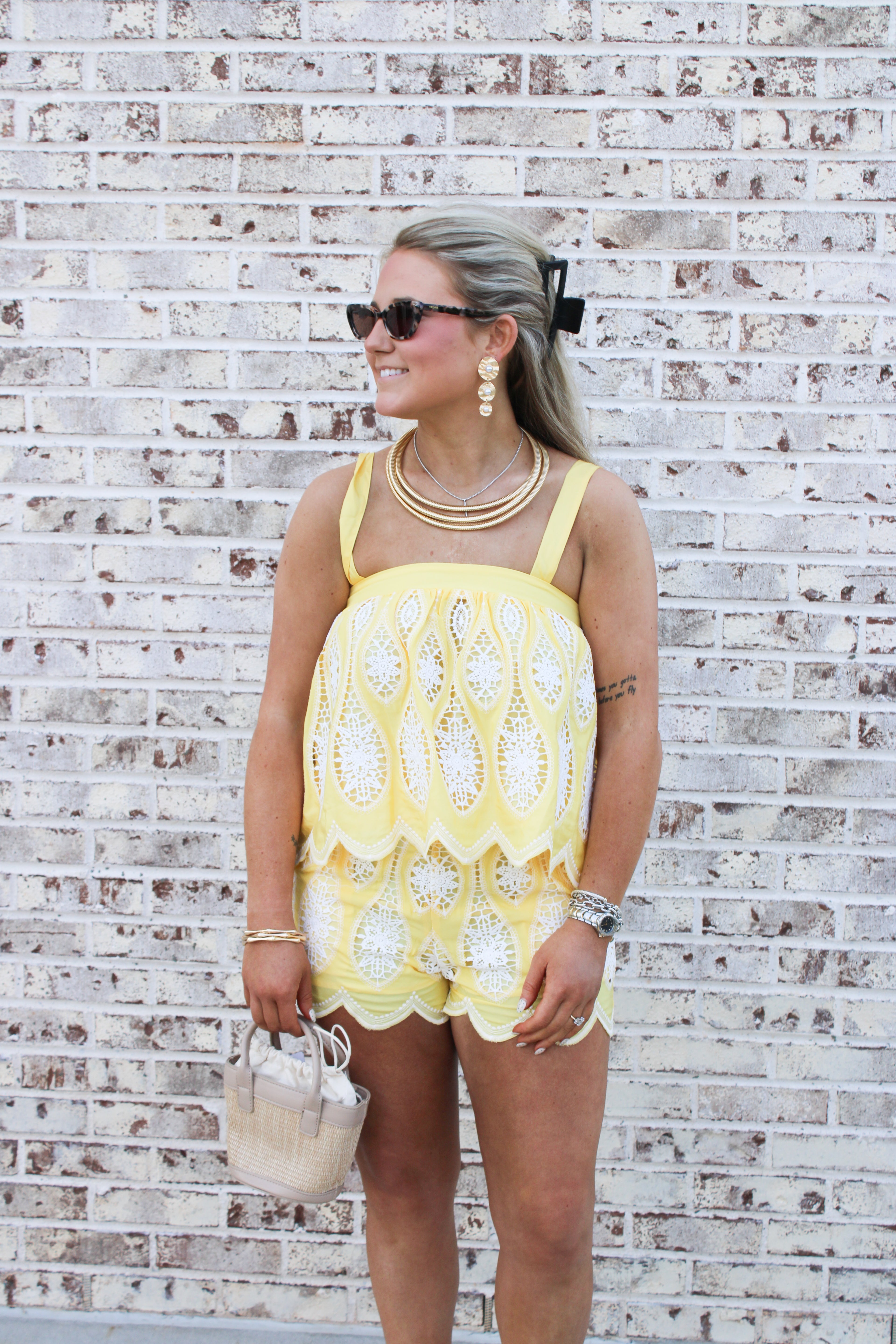 Adeline Embroidered Set