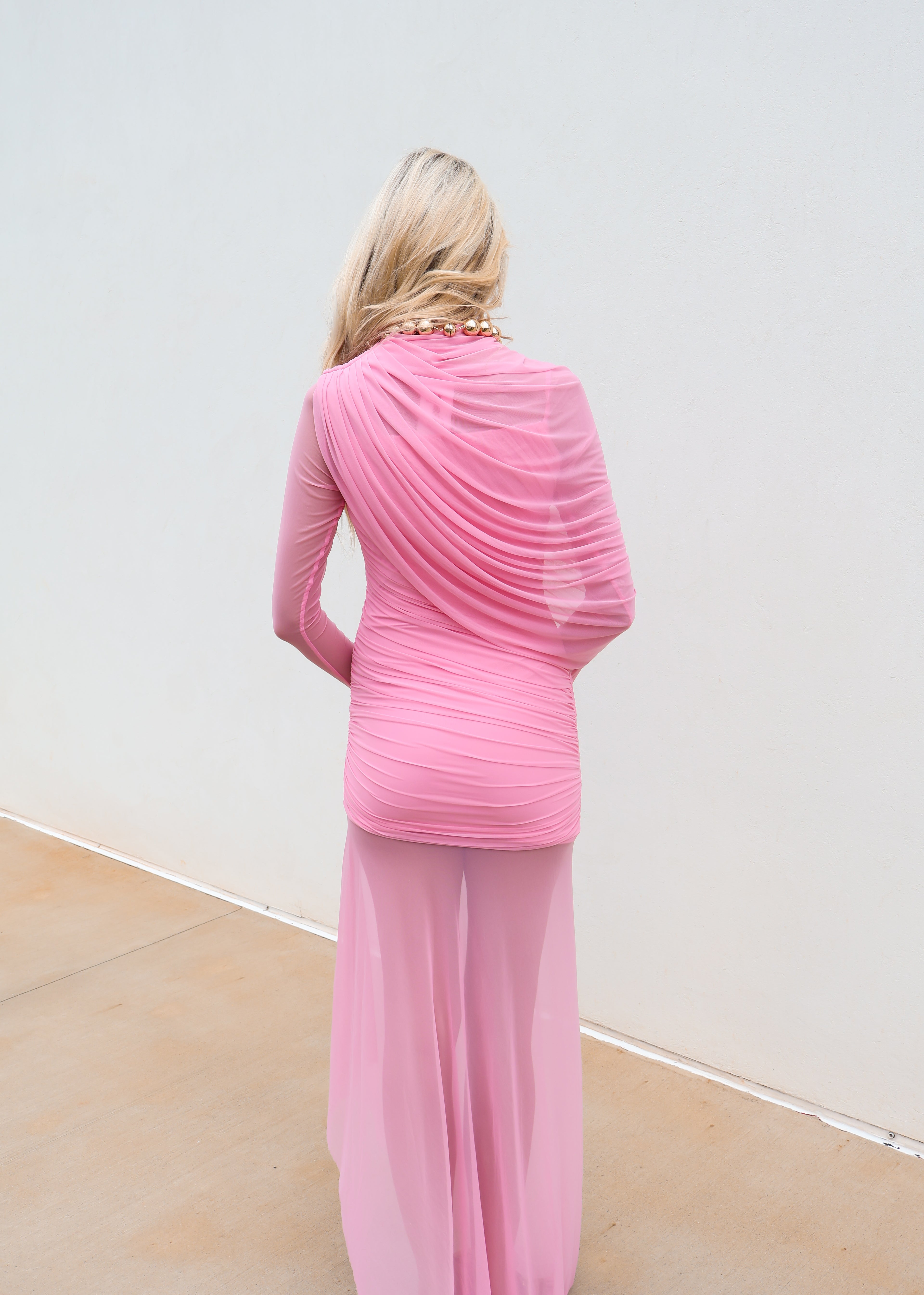 Amara Ruched Maxi Dress