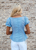 Miley Puff Sleeves Top