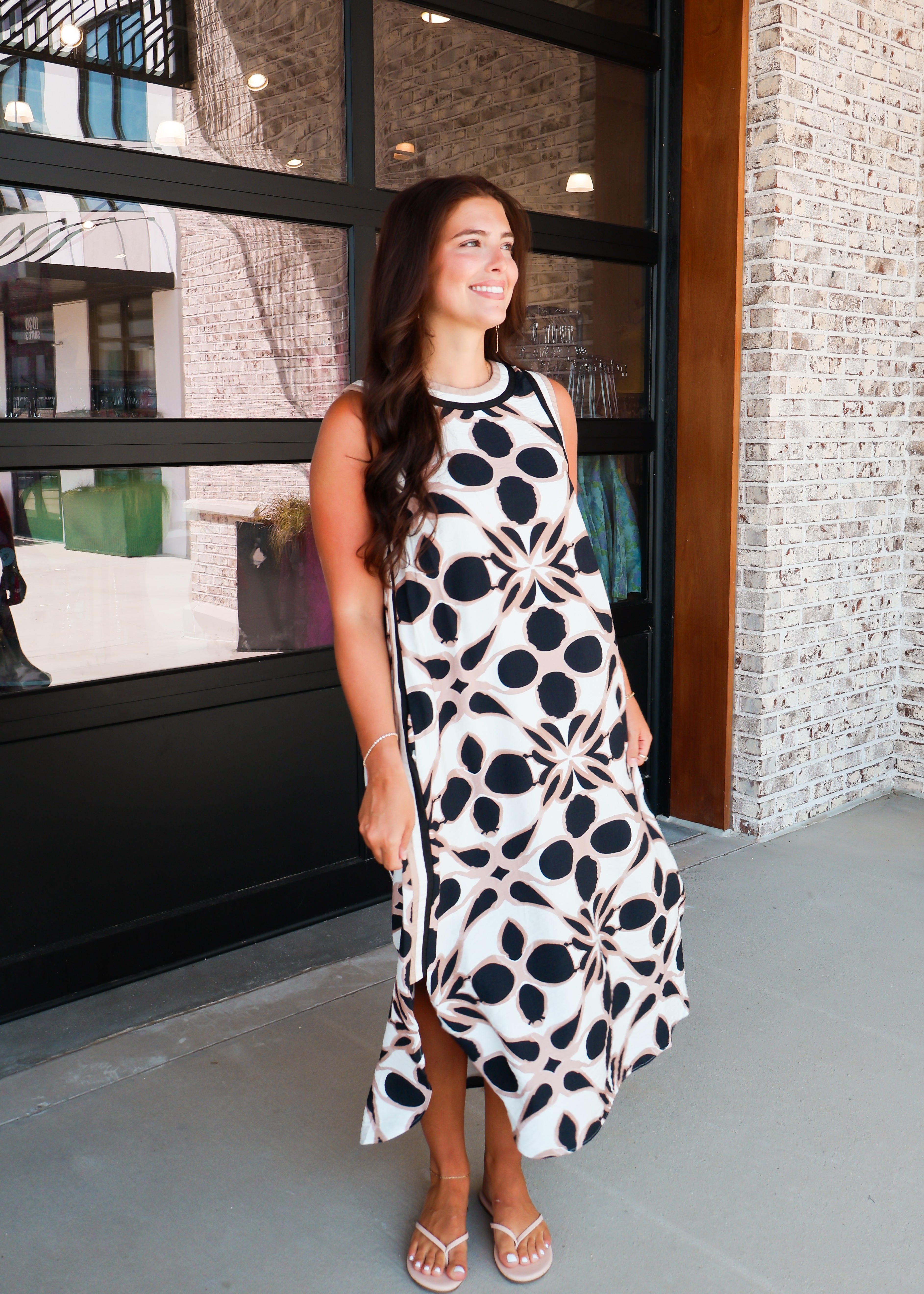 Terra Mosaic Midi Dress