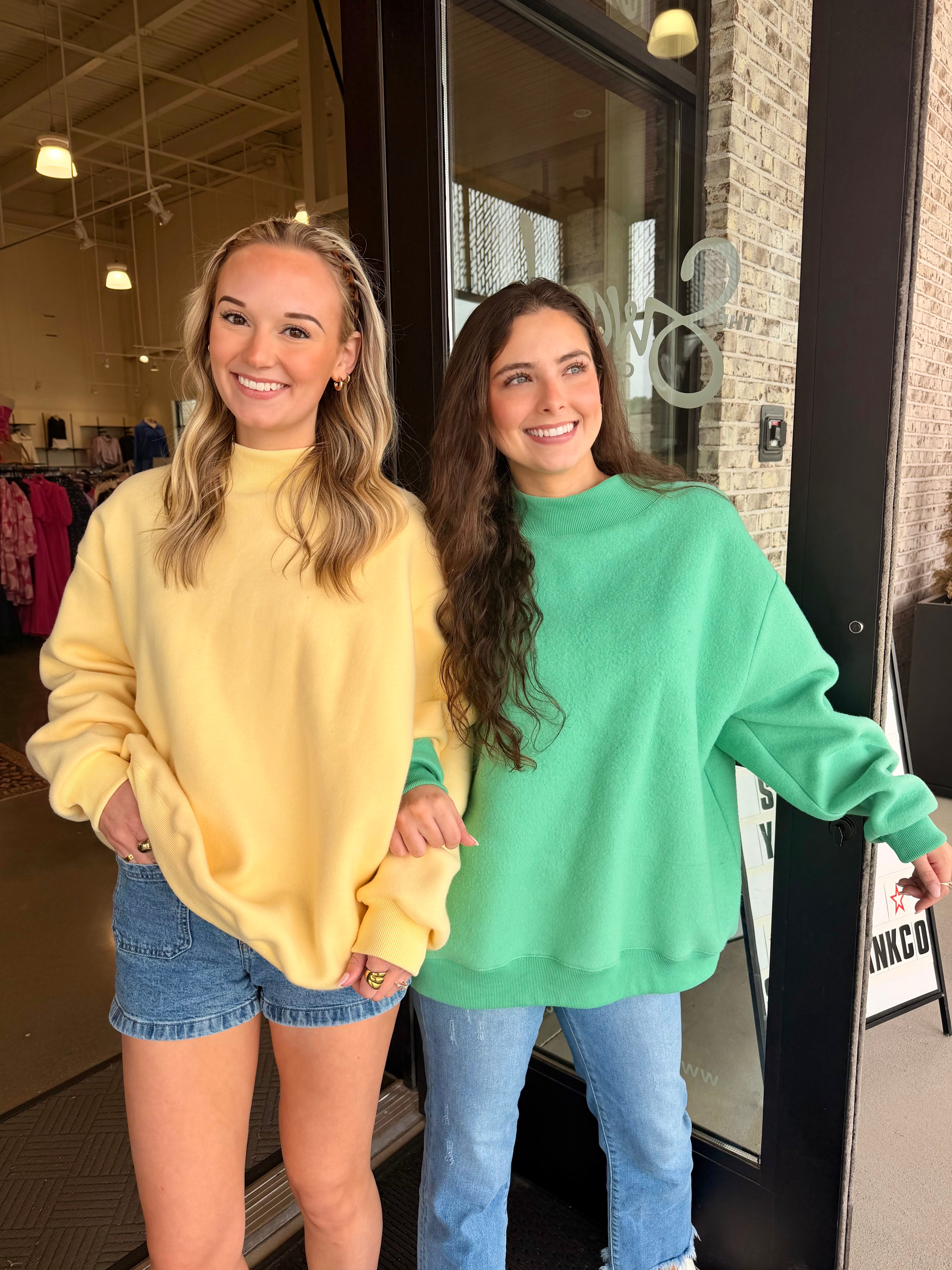 GOLF Mock Neck Sweatshirt – The Swank Company