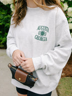 Augusta Crest Mockneck Sweatshirt