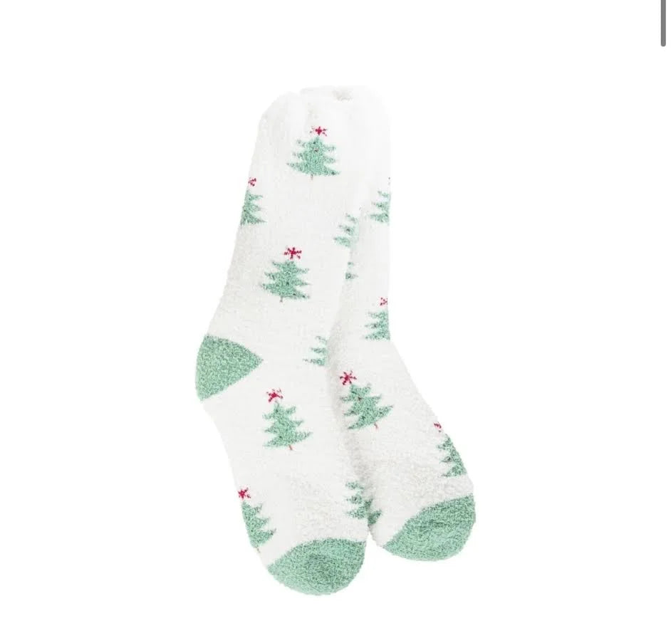 Holiday Cozy Crew Socks