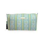 Rosemary Stripe Blue Signature Cosmetic Bag