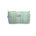 Rosemary Stripe Blue Signature Cosmetic Bag