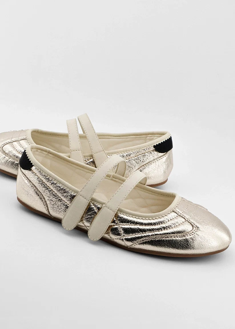 Salome Strappy Ballet Flats