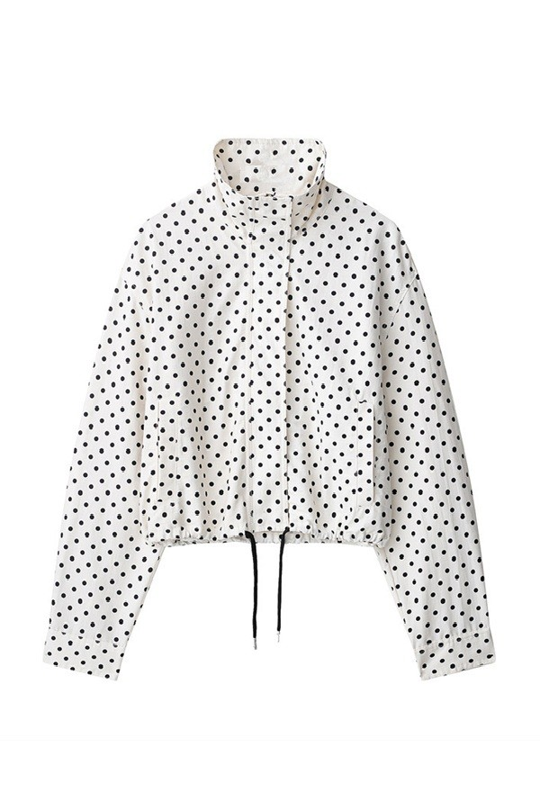 Sadie Polka Dot Long Sleeve Jacket