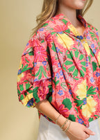 Lizzy Floral Top