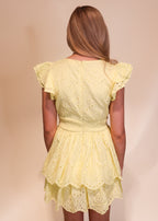 Denisse Smocked Waist Romper Dress