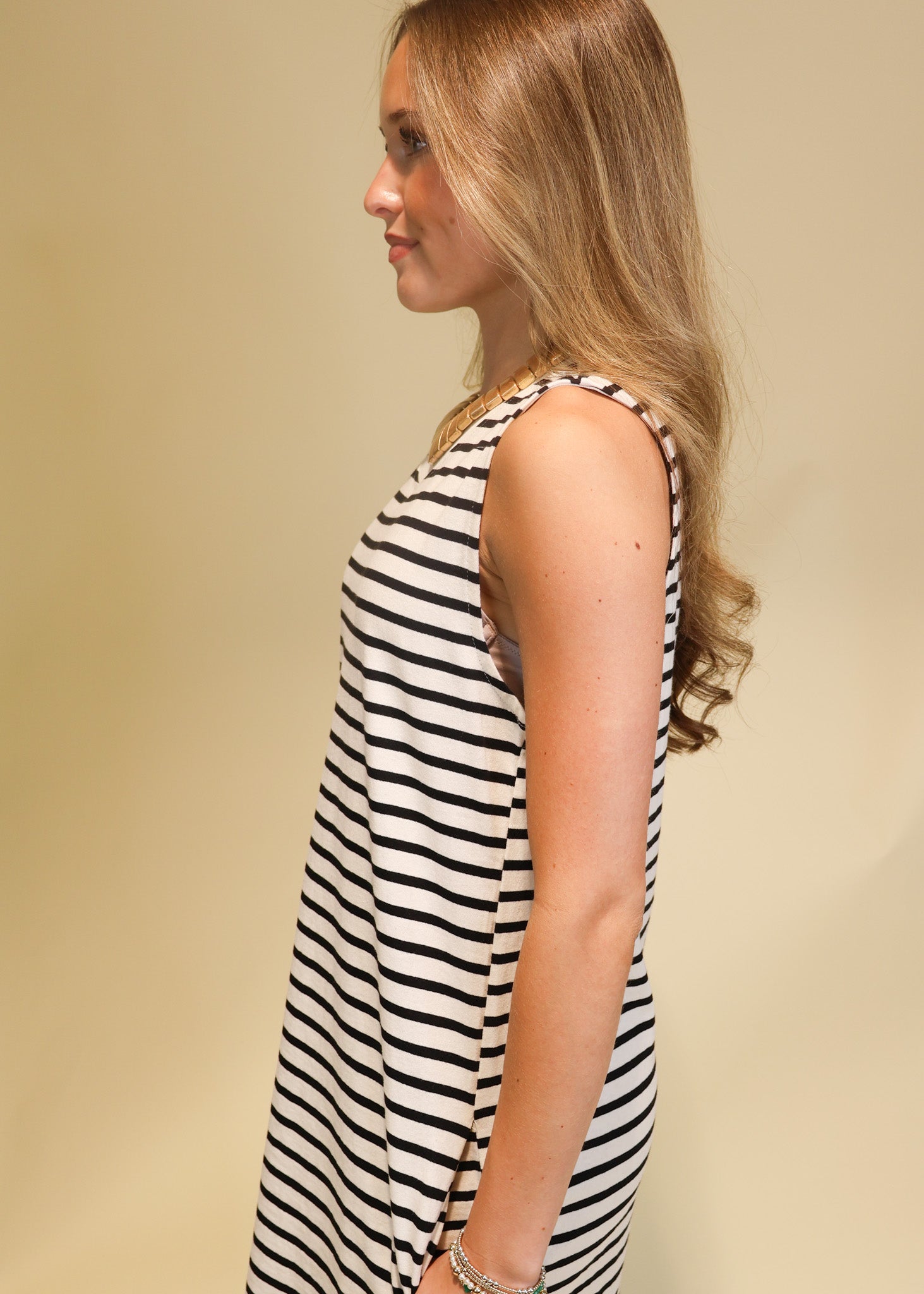 Clara Stripe Summer Dress