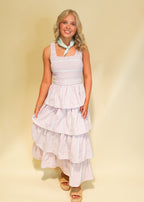Rosalie Striped Tiered Maxi Dress