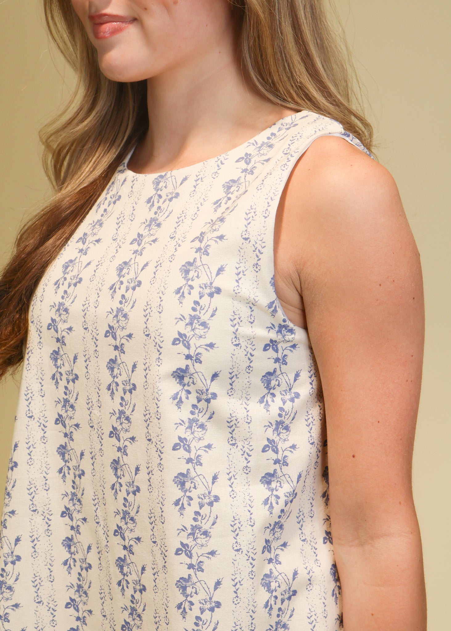 Karissa Vintage Floral Mini Dress