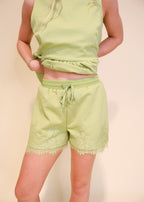 Eloise Lace Trim Shorts