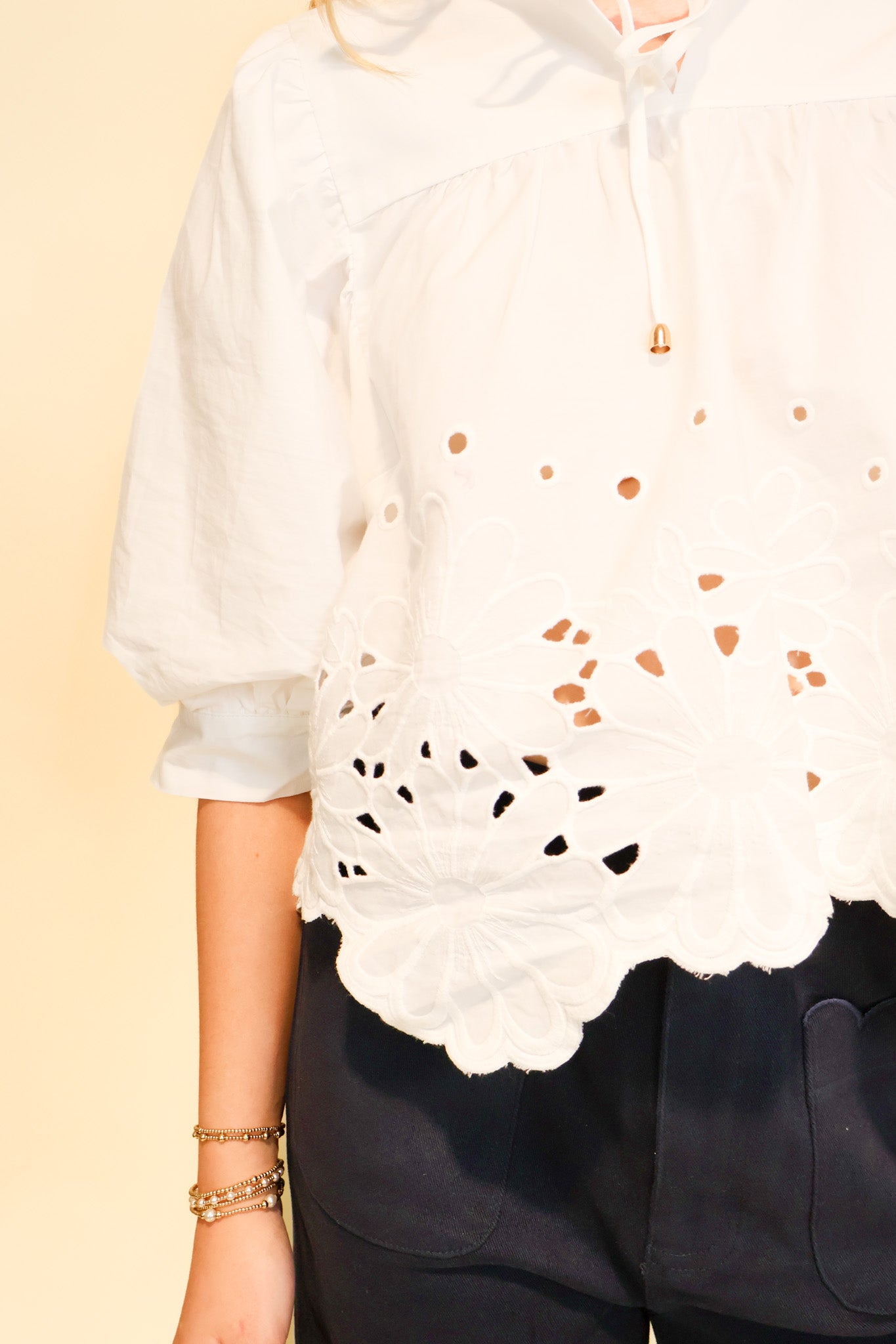 The Summer Eyelet Blouse