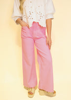 Estelle Scallop Wide Leg Pants
