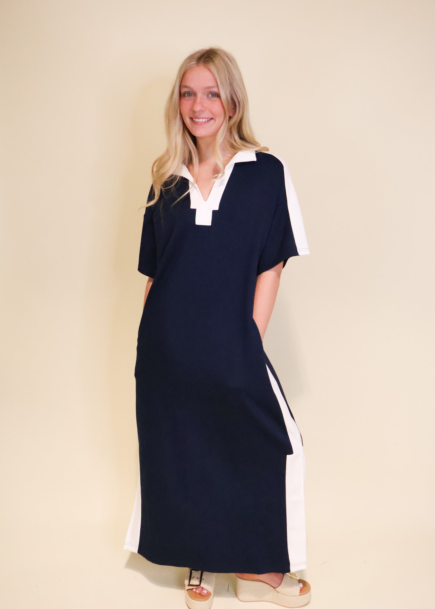 Marina Polo Maxi Dress