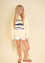 Sardines Graphic Sweater