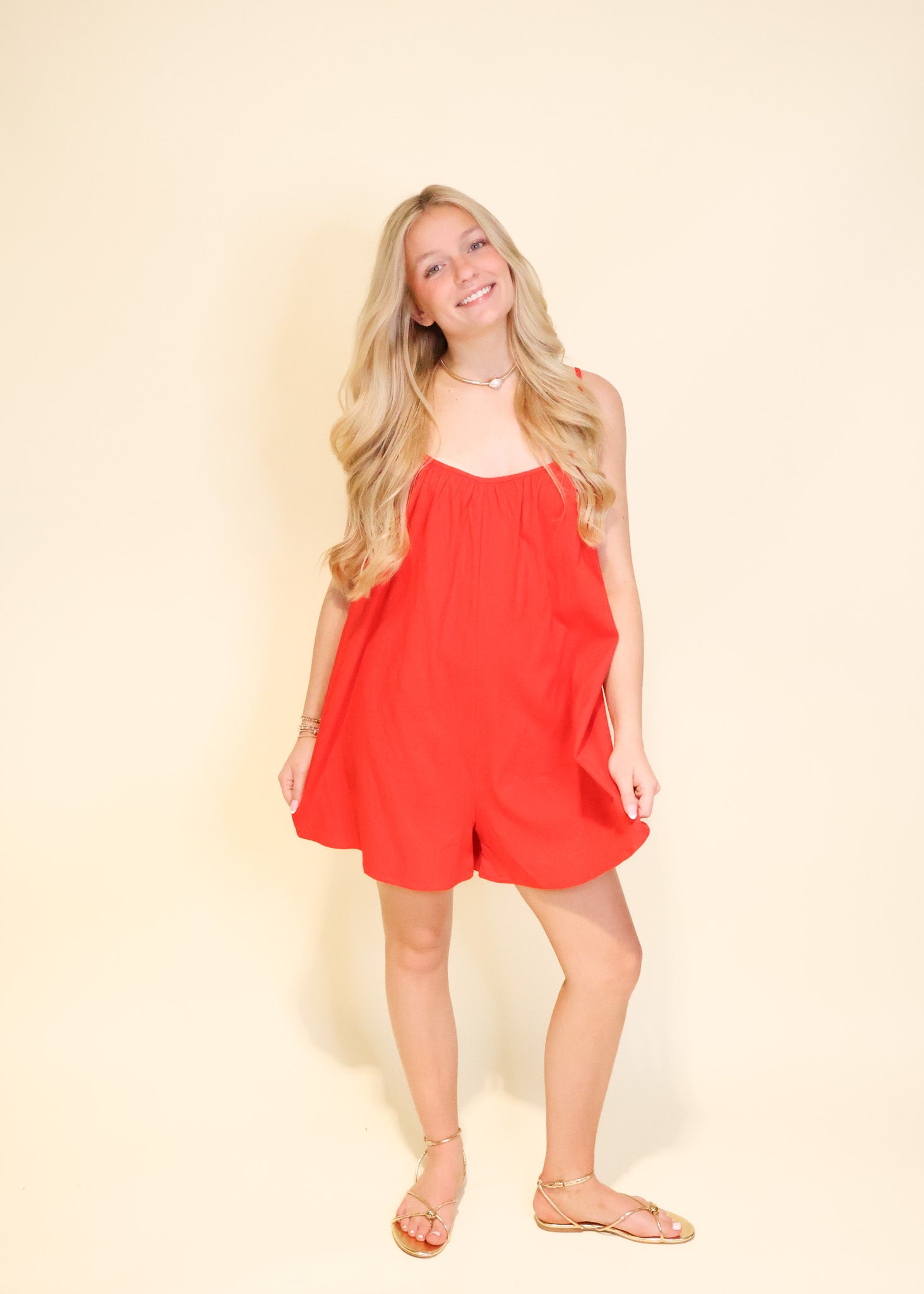 Lydia Flowy Romper
