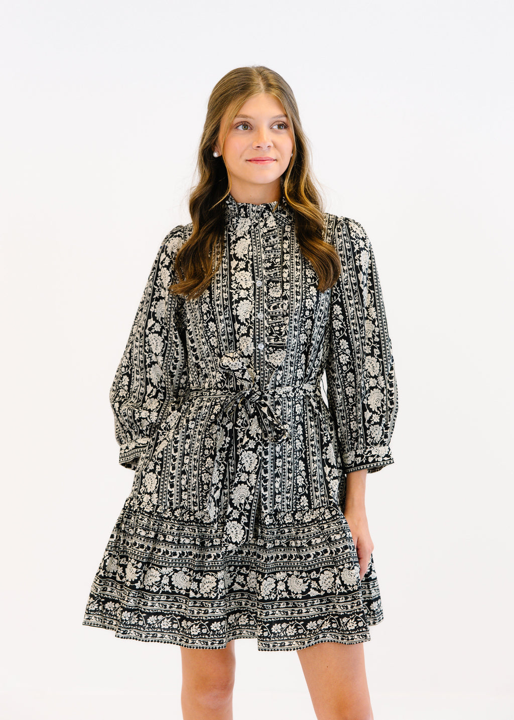 Bianca Printed Mini Dress