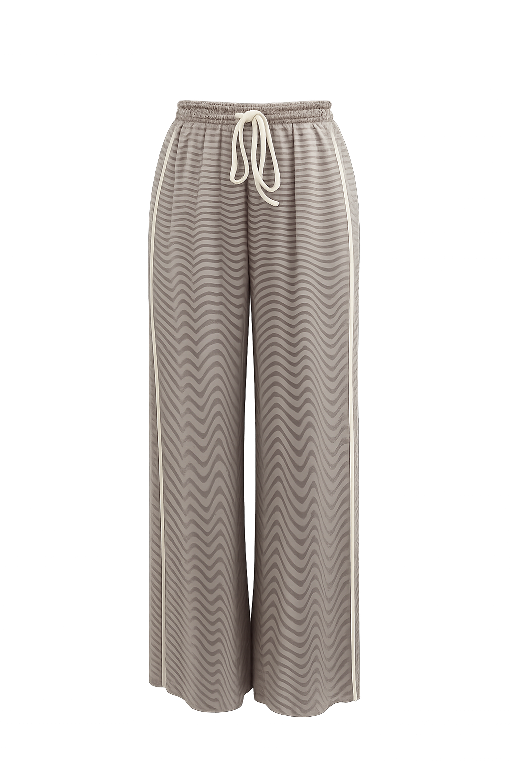 Aurora Wave‑Pattern Pants
