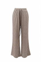 Delphine Brushed Long Striped Pant