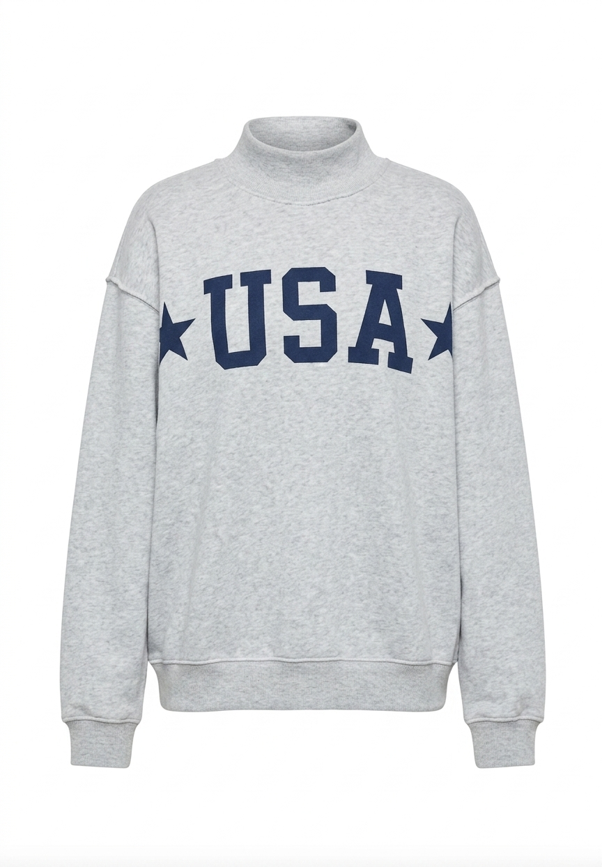 USA Reversible Oversized Sweatshirt