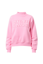 Faith Mock Neck Sweatshirt