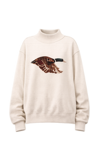 Mallard Wildlife Mock-Neck Sweatshirt