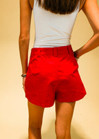 Sadie Side-Tie Wrap Mini Skort