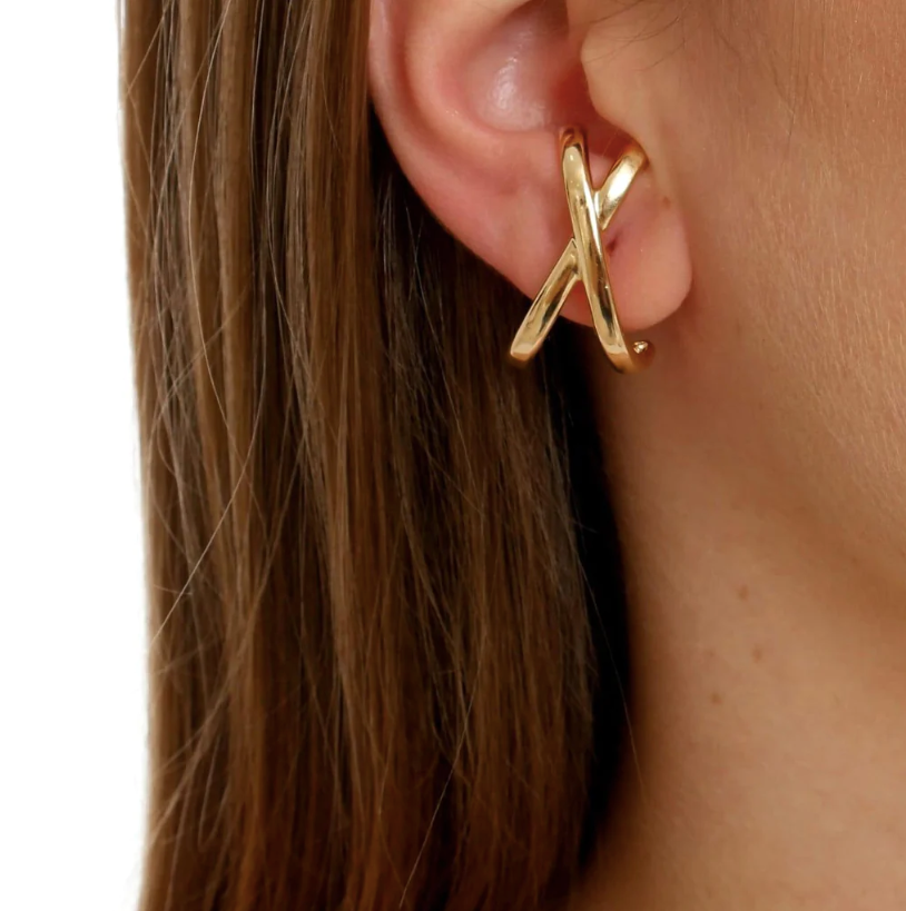 Crisscross Stud Earrings