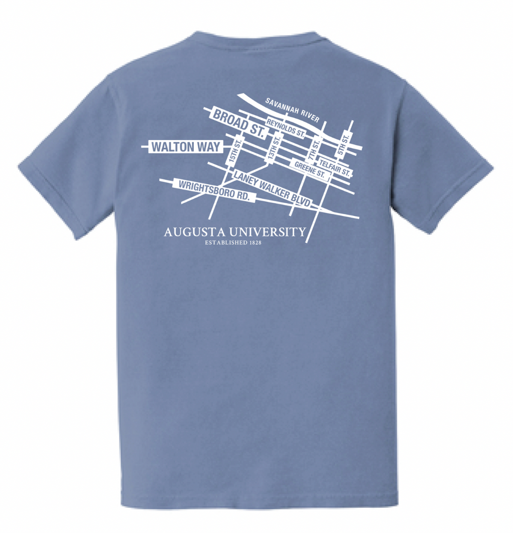 Augusta University Road Sign Tee Shirt