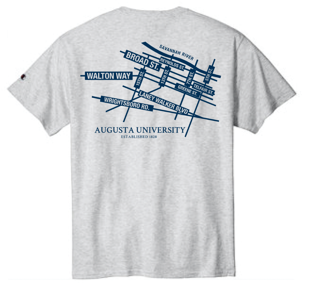 Augusta University Road Sign Tee Shirt