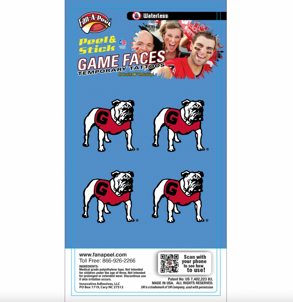 Gameday Temporary Face Tattoo