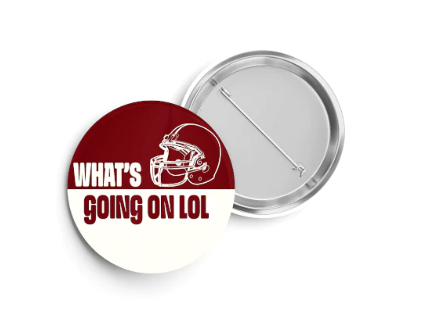 Raw & Rebellious South Carolina Button