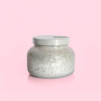Capri Blue White Mercury Etched 19oz Candle